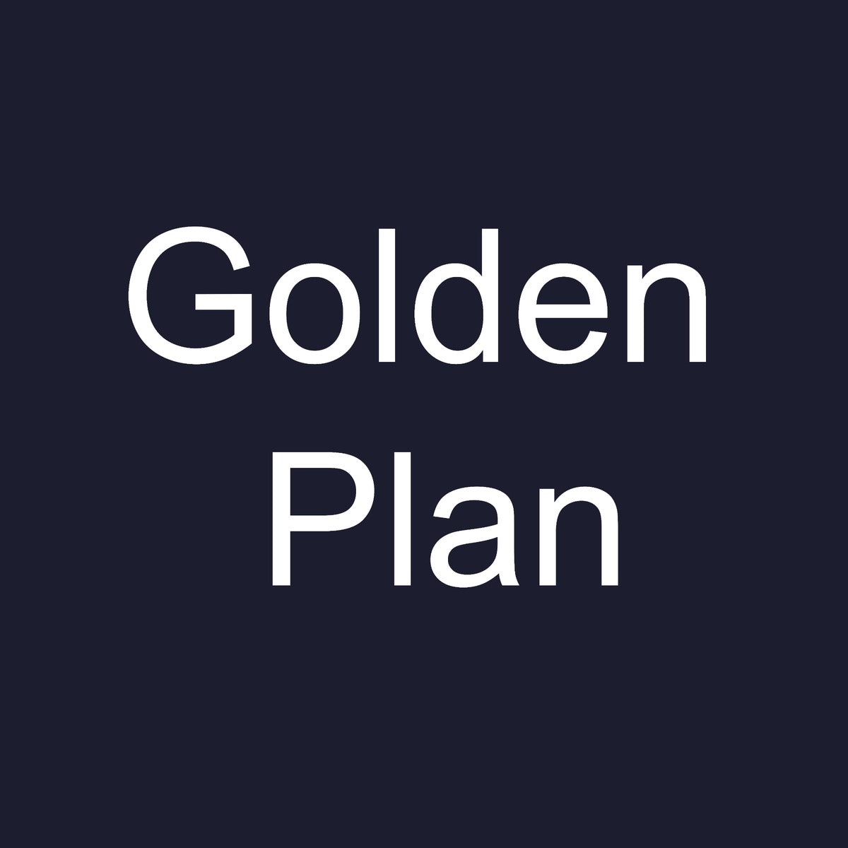 Golden Plan